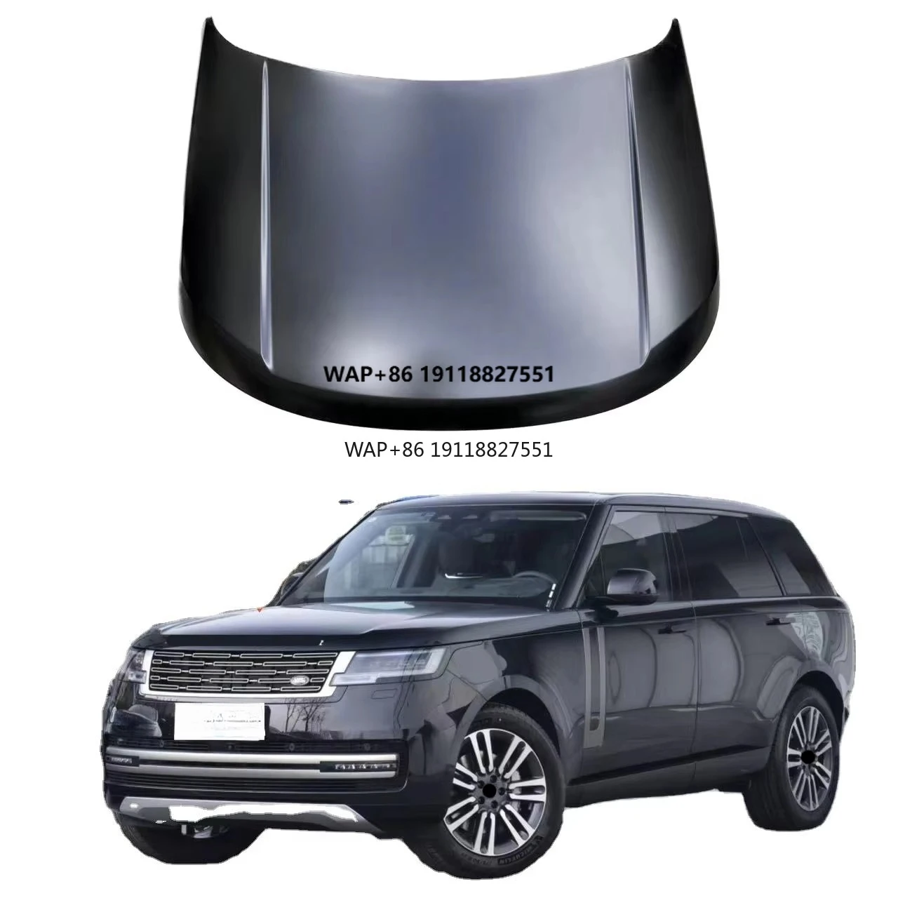 

Aluminum Bonnet Fit for Land Rover Vogue 2023 OEM Style L460 Body Kit Upgrade Accessories Car Parts Hood
