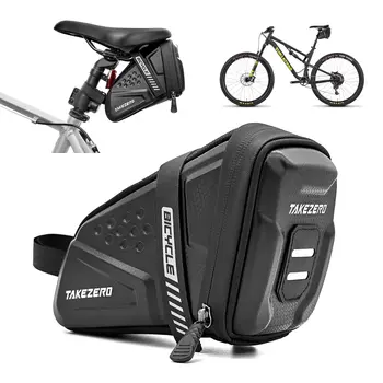 Cykelsadelväska Vattentät Mountainbike Sadelförvaring Sadel Bak Verktygsväska Sadel Utomhuscykling MTB Tillbehör 10 best sales Bags motorcycle - №6