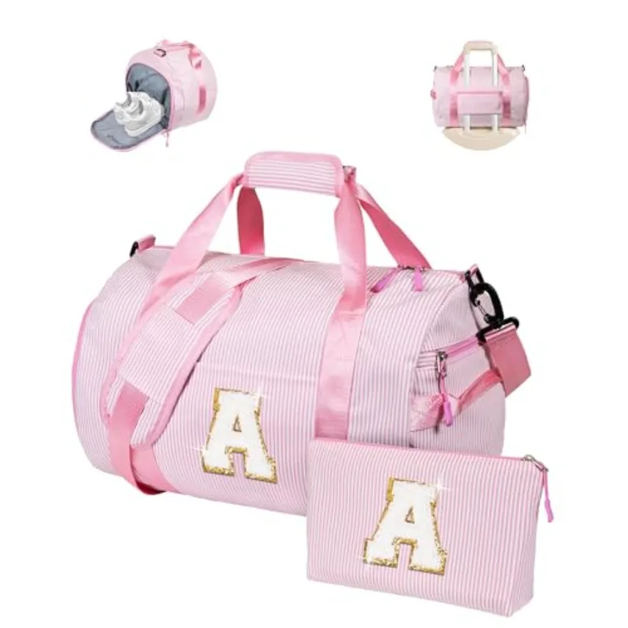 

Easter Basket-Gifts for 10 Years Old Girl Girls Travel Duffle Bag Dance Bag for Girls Overnight Bags with Shoe Compartment Teen