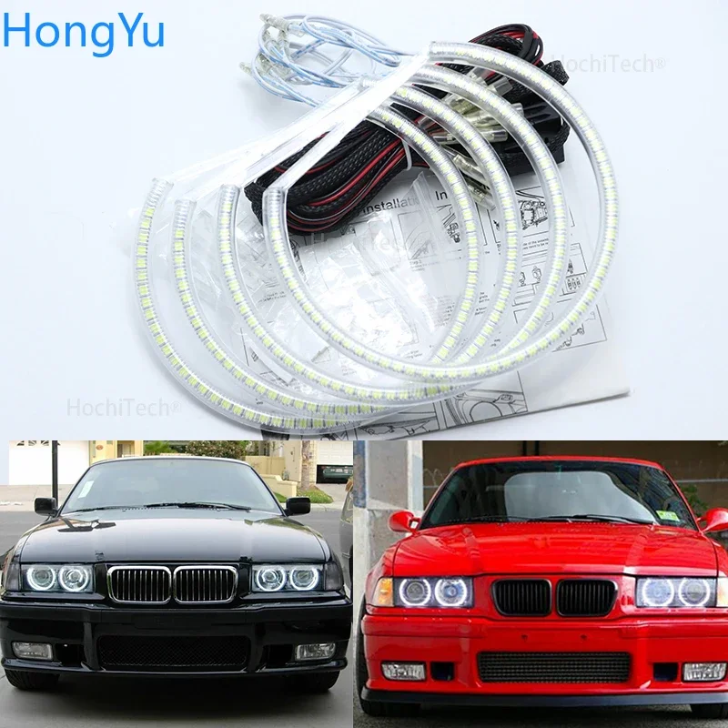 

Excellent Ultra Bright Illumination Smd Led Angel Eyes Kit Ring for BMW 3 Series E36 1990-2000 1992 1995 1996 1997 1998 1999
