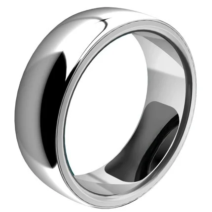 Anel inteligente de carregamento wirel, liga de titânio, frequência cardíaca, purê de sangue, oxigênio, contagem de passos, monitoramento de temperatura sp