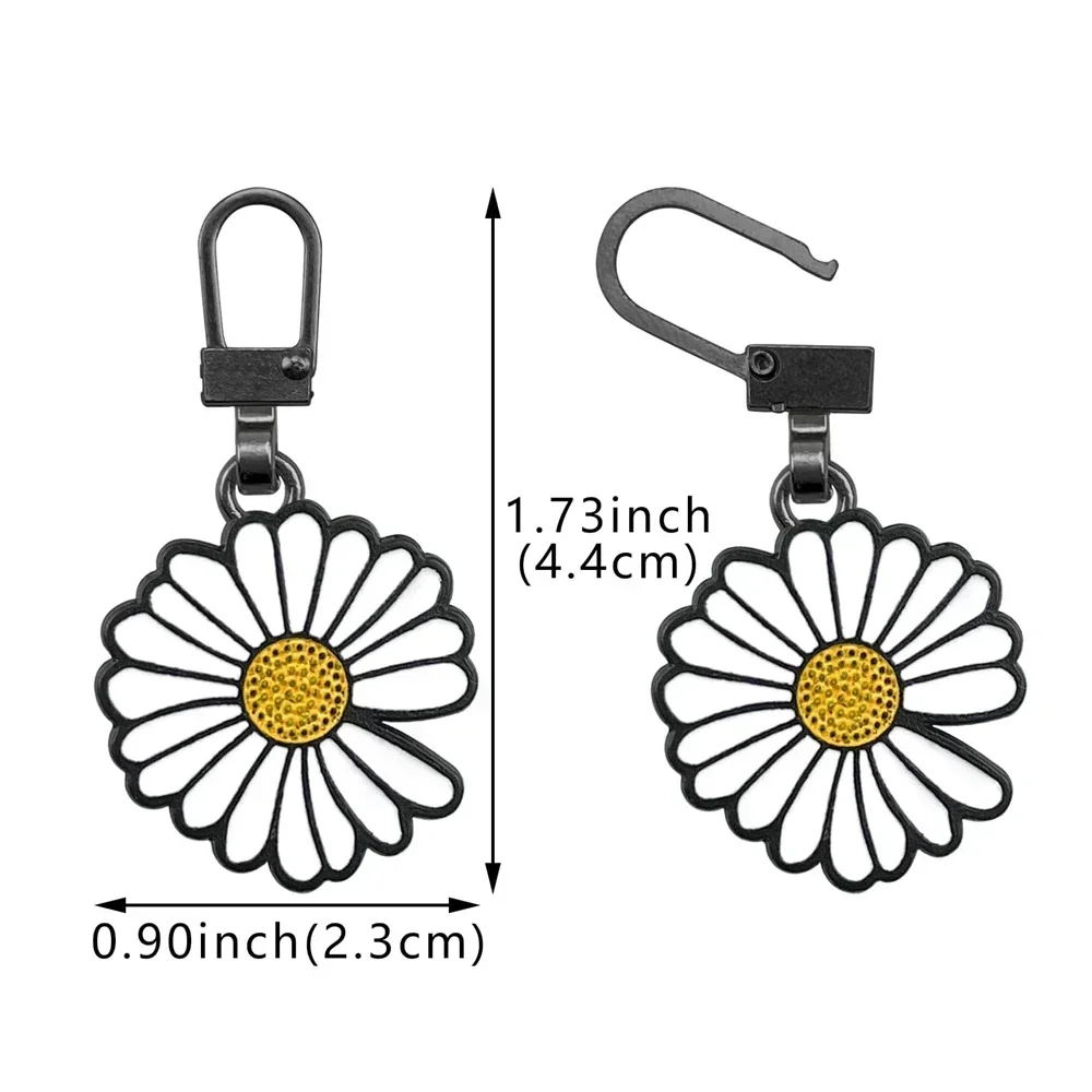 20 pçs substituição zíper slider puxar destacável zip puxa kit de reparo de zíper de metal diy para casaco jaqueta mochila bolsas