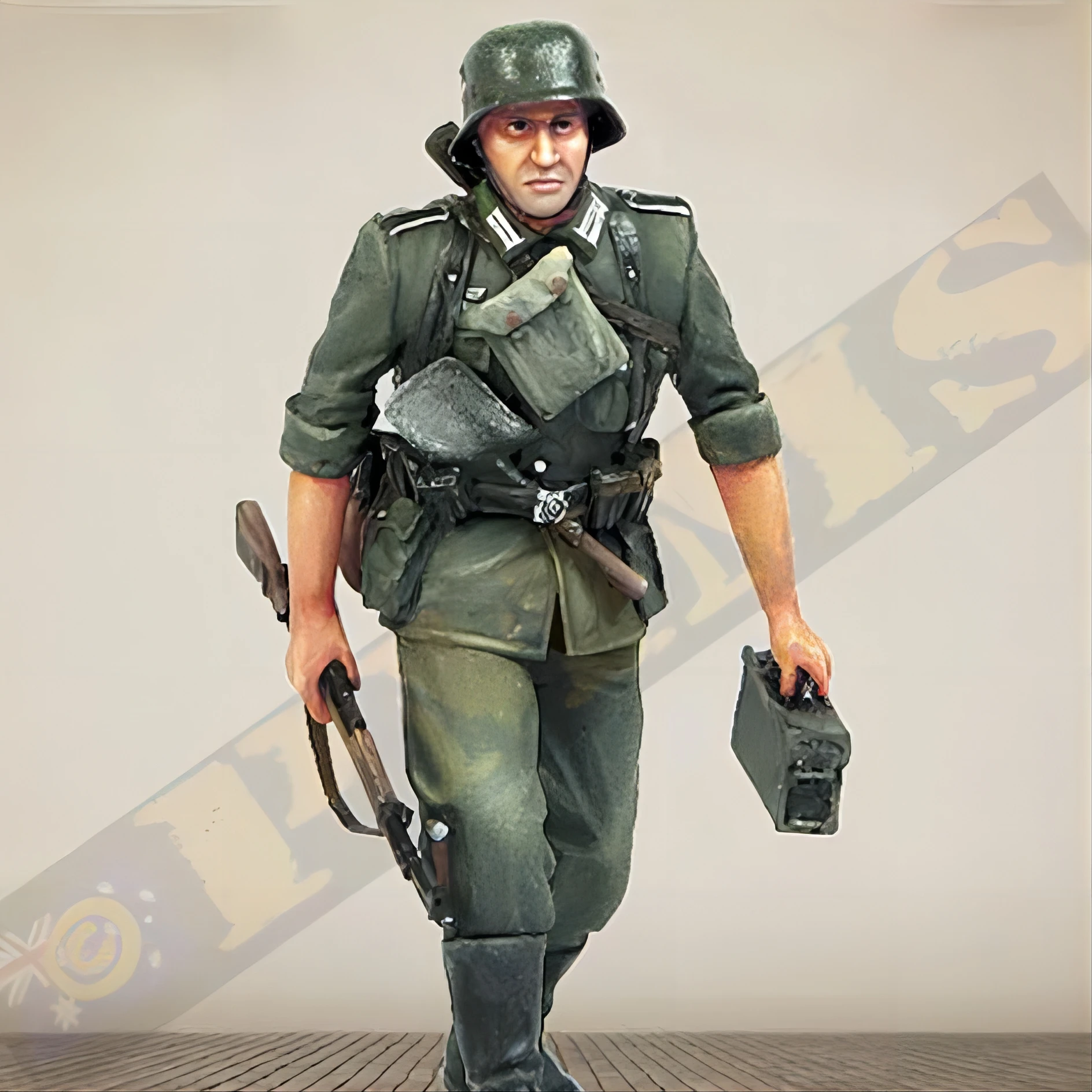 1/35 Resin Model Figure Kits GK , Two People，Military Theme，Unassembled And Unpainted,316J