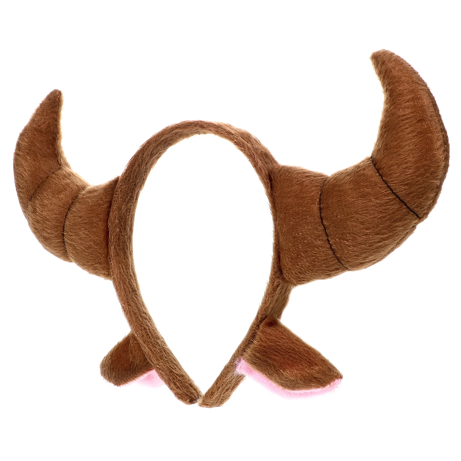 

Plush Headband Kids Headbands Ox Horn Headpiece Cosplay Costume Accessories Child Bull Horns