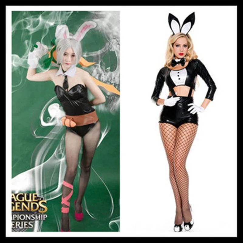 

2016 New Halloween Bar Uniform Seductive Party Sexy Cos Rabbit Girl Club Stage Performance Costume Women's Fashion Trend