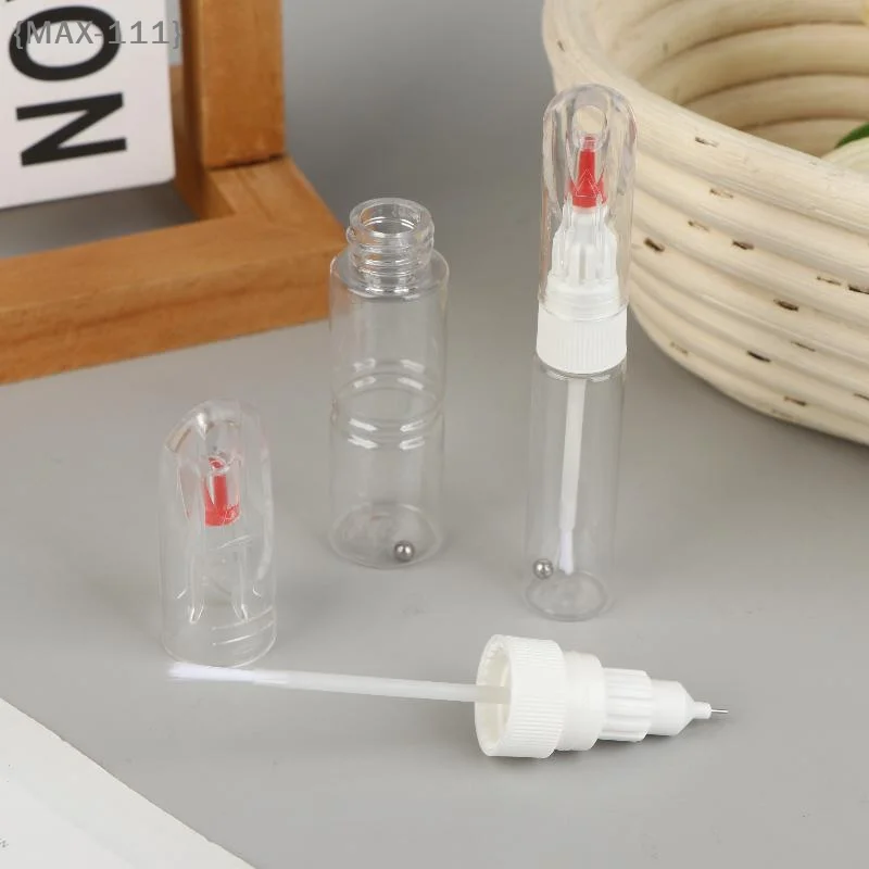 【xxx】Needle Brush Dual-use Nail Polish Pen Empty Bottle Touch-up Paint Bottles Paint-mending Pen Dotted Pen+Drawing Pen