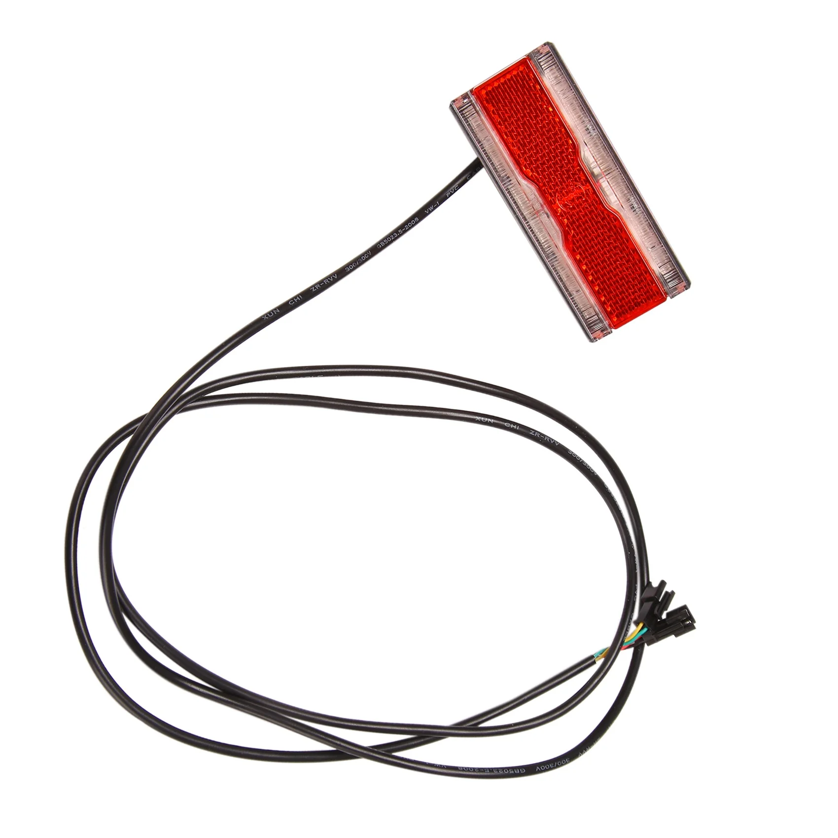 EBike ไฟเบรค 24V 36V 48V ไฟฟ้าจักรยานไฟท้ายพร้อมฟังก์ชั่นไฟเบรค LED ไฟท้าย