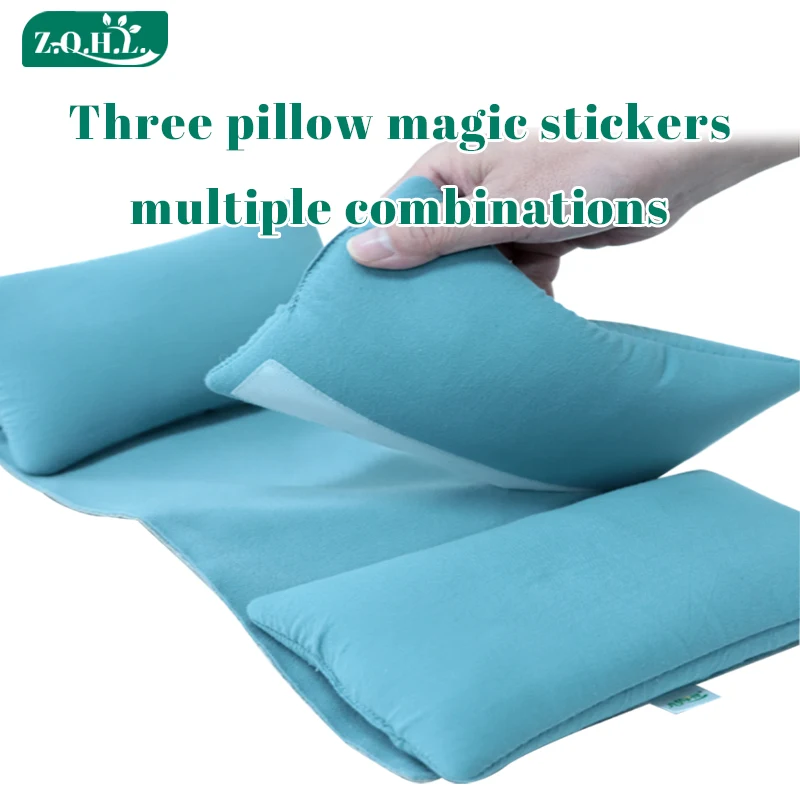 Adjustable Pillow patient head supporter Antimicrobial Cotton fabric Soft Inner Core Washable cotton Fabric 3 adjustable parts