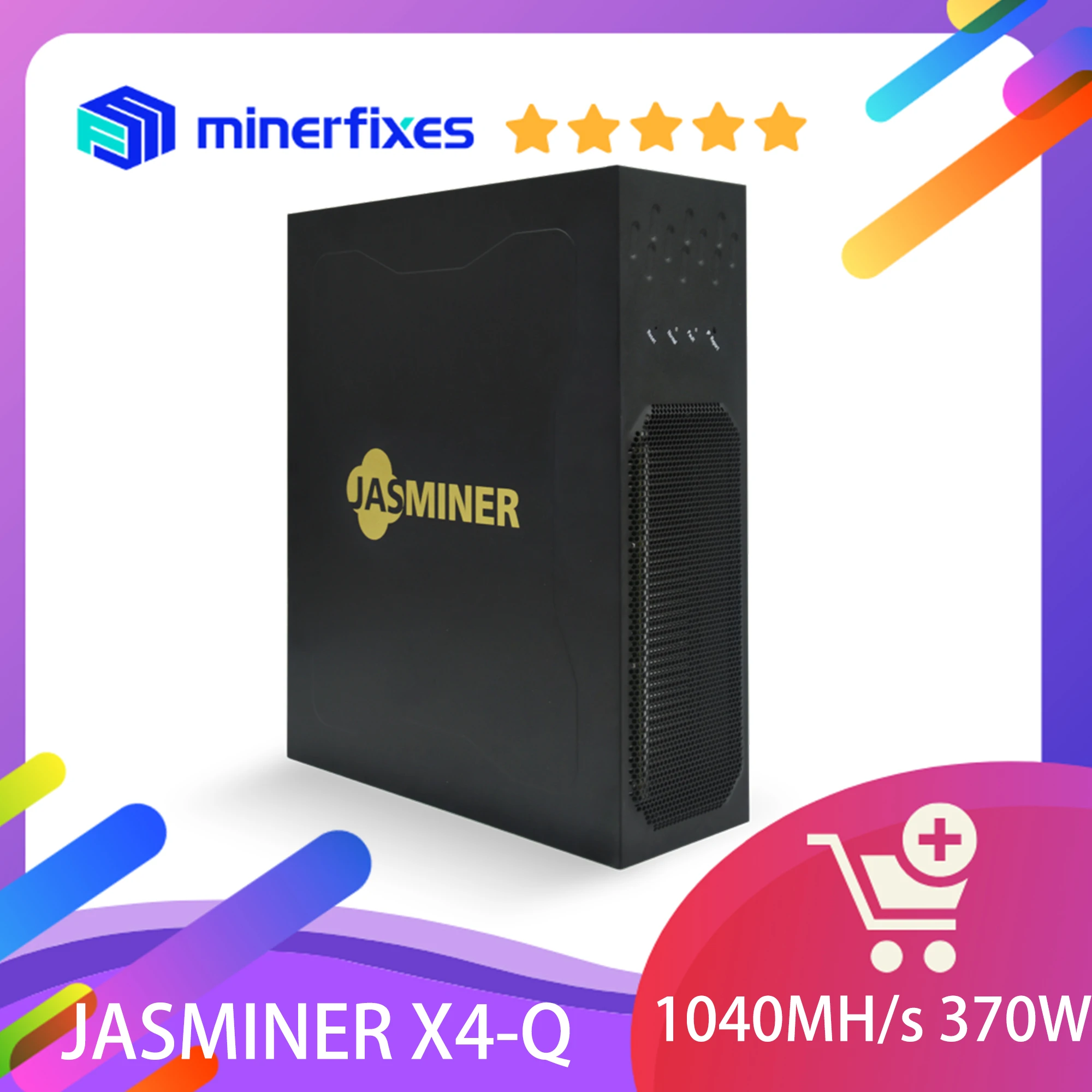 Brand NEW Jasminer X4 Q górnik 1040MH/s 370W zużycie energii górnik Jasminer X4Q itp górnik 180 dni gwarancji