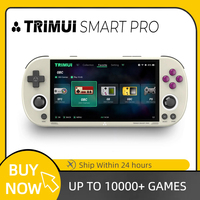 TRIMUI SMART PRO Portable Gaming Console, 4.96-inch IPS Screen,5000mAh Battery RGB Illuminated Joystick, Retro Video Game Player