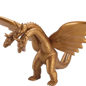 Godzilla VS Kingkong Action Figure Oversized Gojira, brinquedos modelo de articulações móveis, cola macia, King Ghidorah, Kid Gift, Novo, 2022, 17-30cm 12 principais vendas boneco godzilla 30 cm - №7