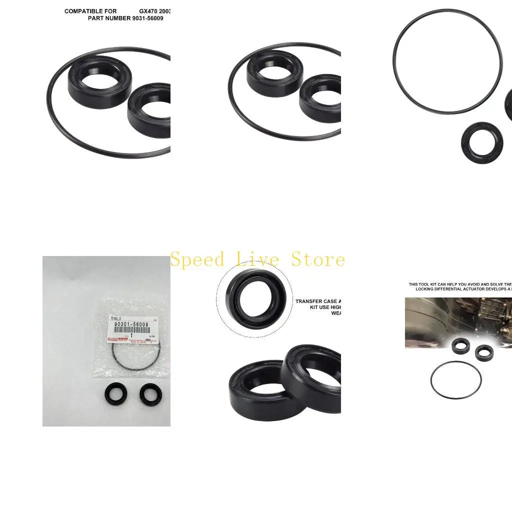 

547C Точный комплект уплотнений привода раздаточной коробки, подходящий для модели автомобиля 4WD 2003-2009 годов, комплект