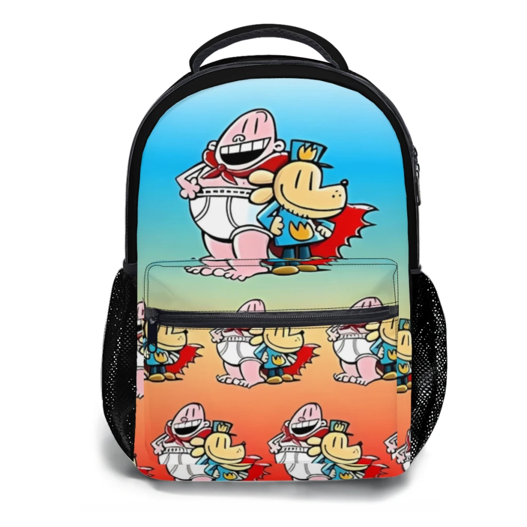 Dog Guy and Cat Child - Supa Buddies Versatile Backpack Large Capacity Waterproof Backpack Washable Computer Bag Unisex