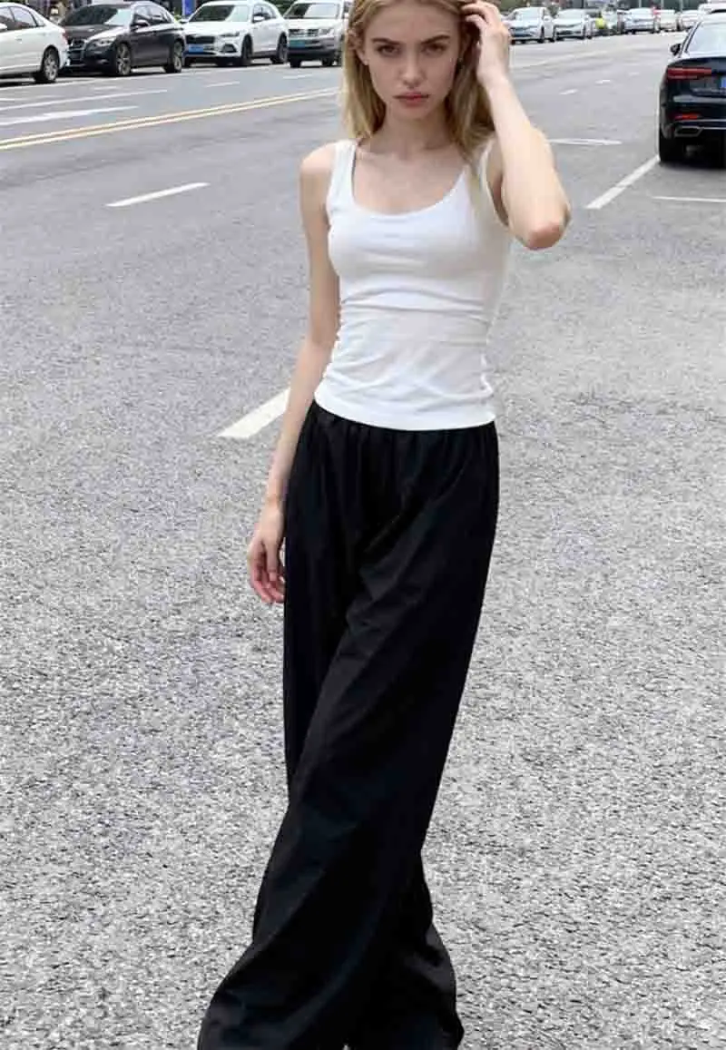 カーゴパンツ レディース ダム 秋 ポリエステル レザー スリム ロック スタッズ付き リベット テクスチャード ハンサム ストリートウェア ハイストリート 刺繍 Y2K