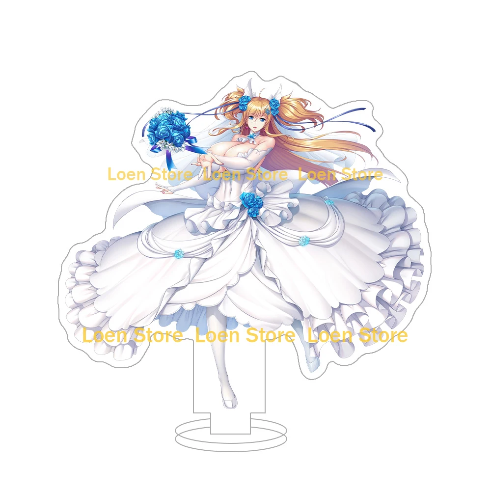 Taimanin Anna & Phantasma Shinonome Yahiro Lilinoe Koukawa Asuka Kamimura Maika Yatsu Murasaki حامل أكريليك مكتب هدية مزخرفة