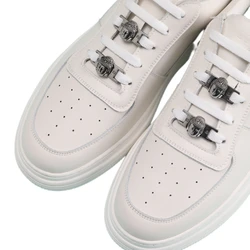AF1 Buddha Head Peace Shoe Fashion Lace Buckle Metal Shoelace Decorations Shoes Accessories Iron DIY Buckle Amulet of Peace