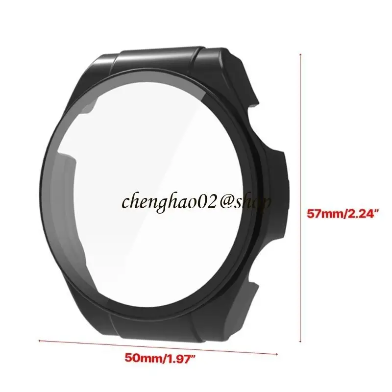 For WatchR8 Full Coverage Screen Protector Sleeve Watch PC Shell Dustproof Cover 601B
