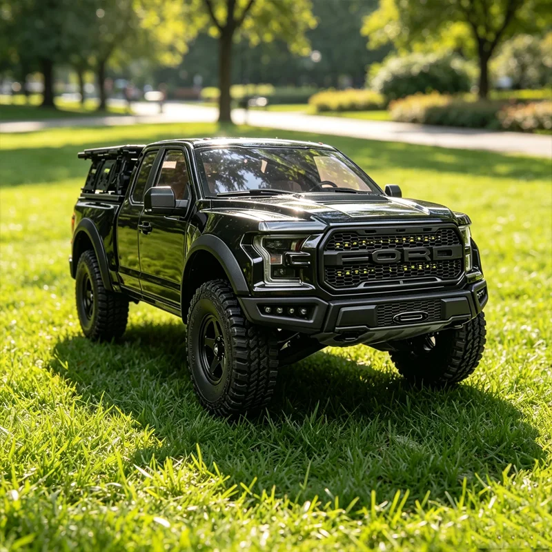 KM 1/8 simulation Raptor F150 remote control electric brushless four-wheel drive pickup truck cross-country climbing car