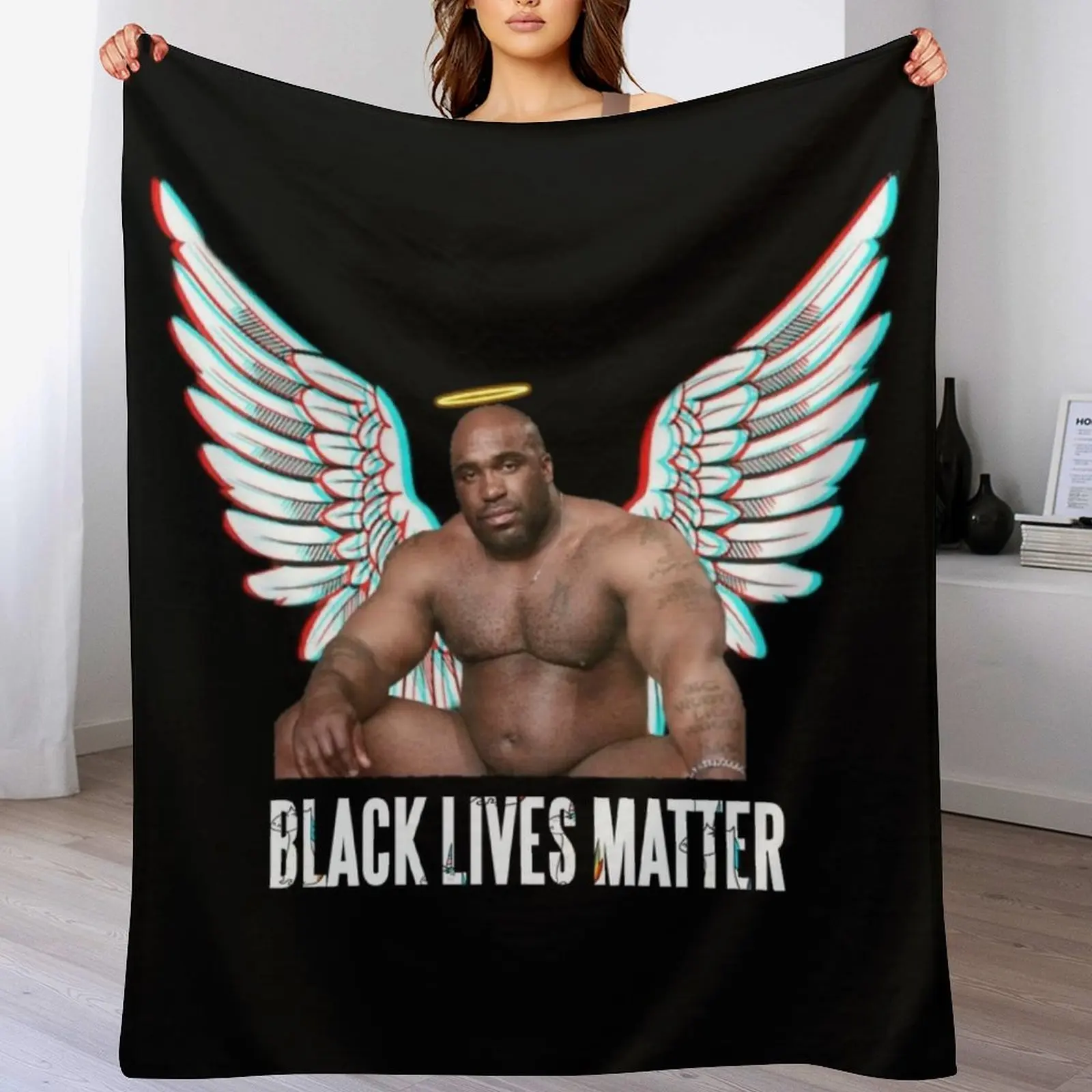 

Barry Wood Bobblehead Throw Blanket Polar manga Blankets For Sofas blankets ands Blankets