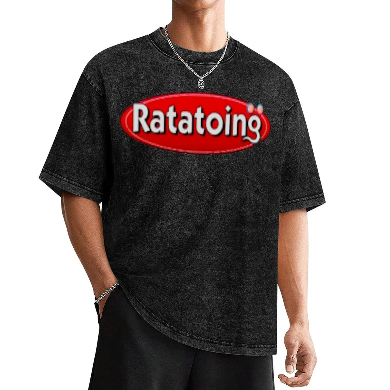 

Ratatoing logo T-Shirt street wear quick drying basketball graphic tees tshirts for men