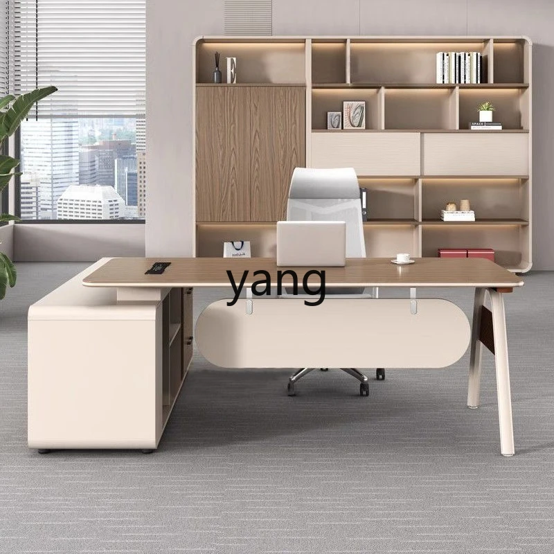 LH table and chair set combination simple high-end fashion desk luxury manager table
