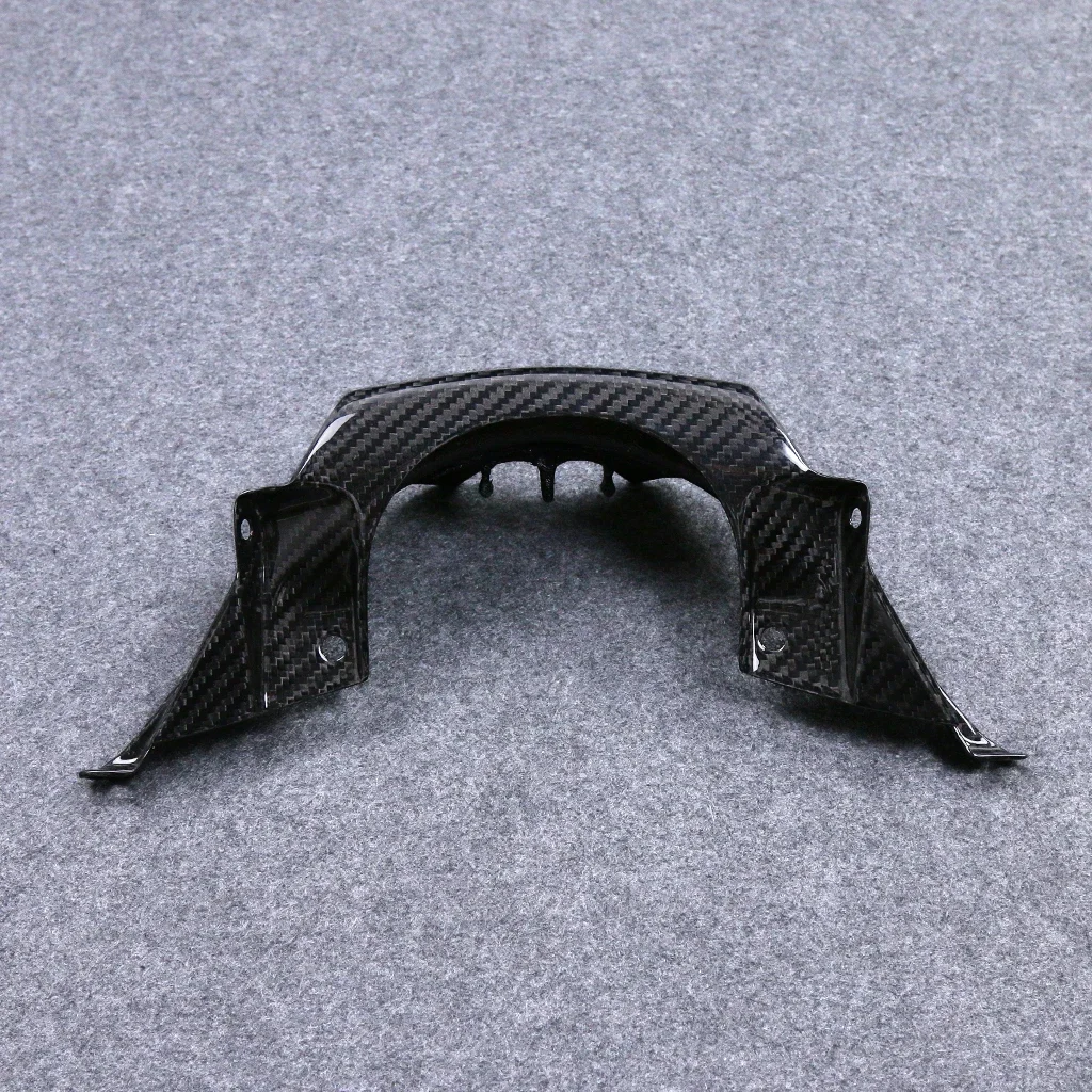 

for new BMW M1000RR Thunder version carbon fiber shell refitted front lip headstock bird mouth