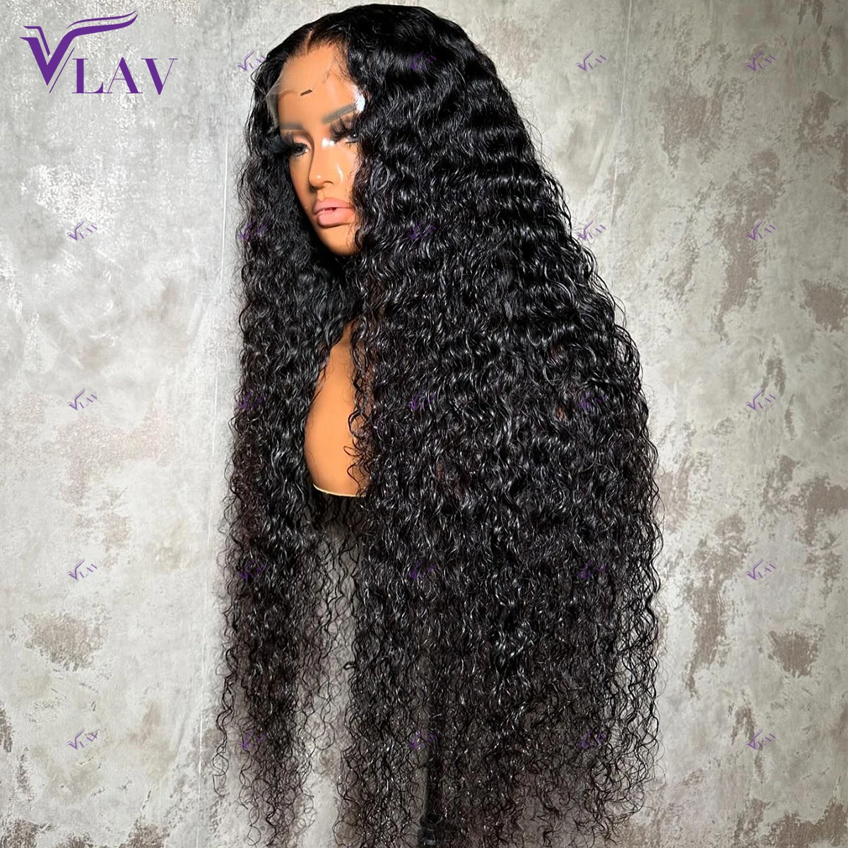 

400 Density Glueless Wigs Human Hair Kinky Curly 360 HD Transparent Lace Frontal Wig 13×4/13×6 HD Lace Frontal Wig Wear And Go