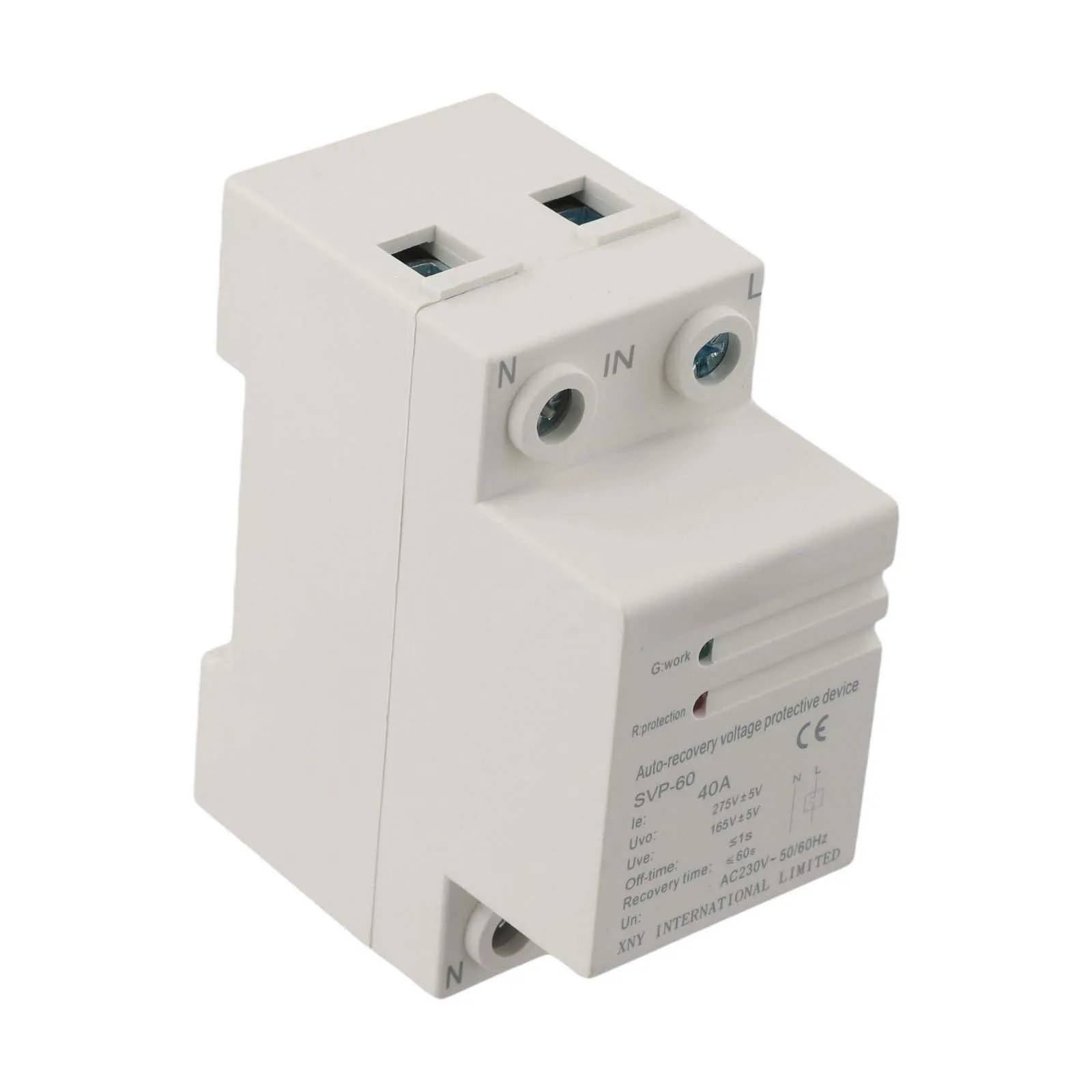 Energy Efficient Device Single-Phase Protector Overvoltage Protection Multi-Functional Protection Office Equipment