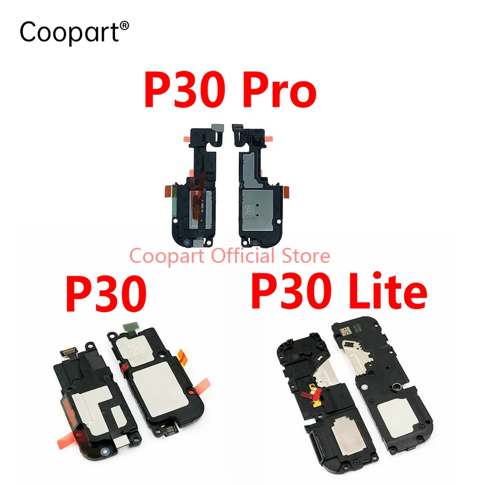 Coopart New Loud speaker For Huawei P30 Lite P30 Pro LoudSpeaker Buzzer Ringer Sound Phone Accessories Replacement Spare Parts