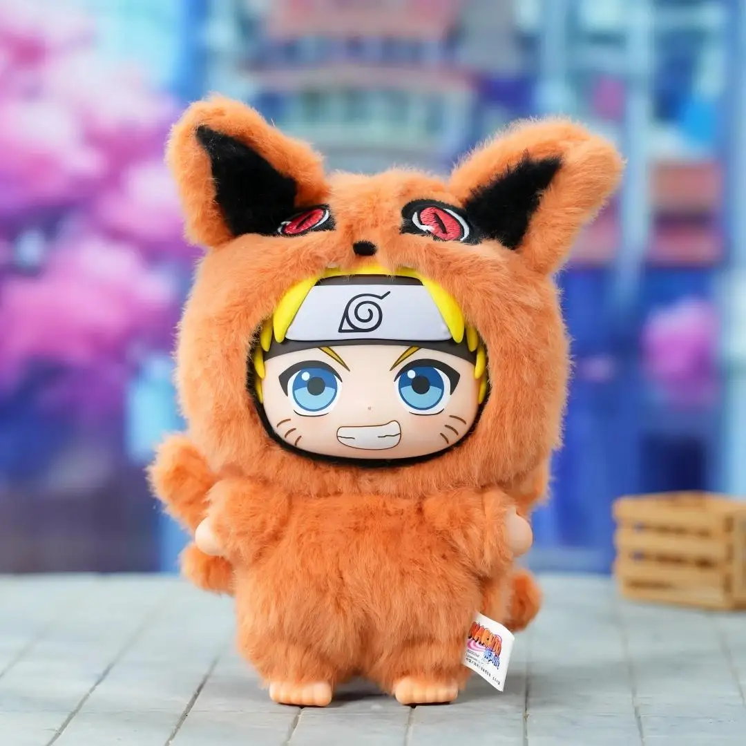 本物のMINISO ナルト ブラインドボックス ゲイルビーストパーティーシリーズ ミステリーボックス ビニールぬいぐるみ かわいいフィギュア サプライズギフト