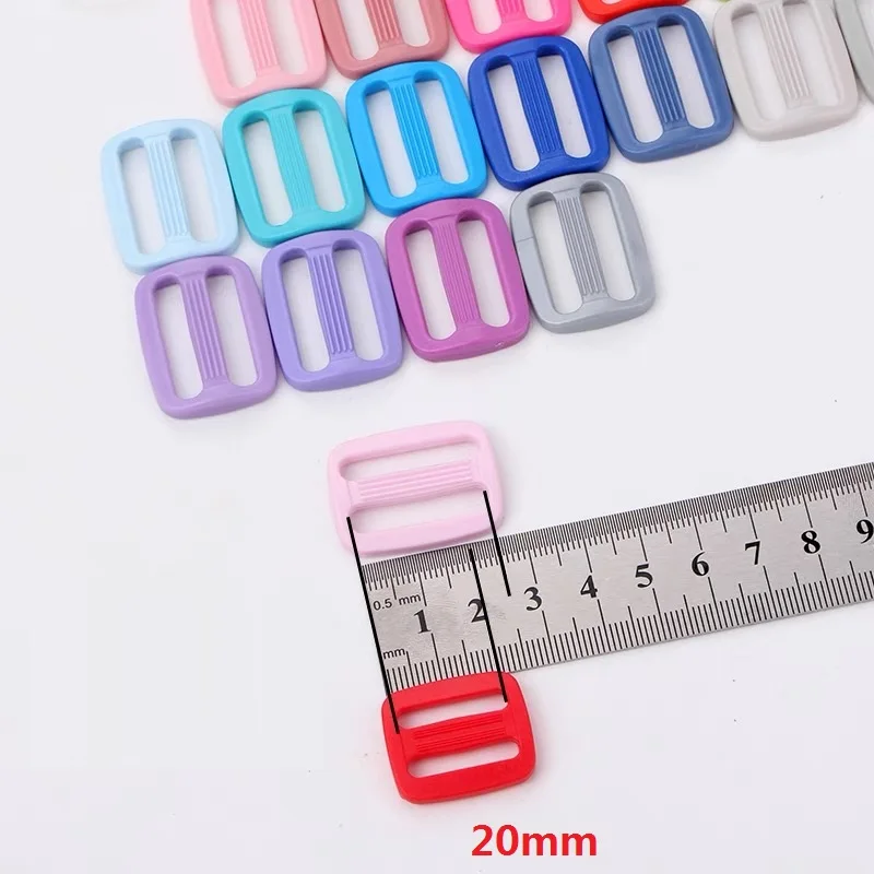 مشبك قفل سلم بلاستيكي متين لحقائب الظهر وحزام الحيوانات الأليفة والحقائب - قفل حزام قابل للتعديل (2 سم/2.5 سم/3.8 سم متعدد الألوان) #5