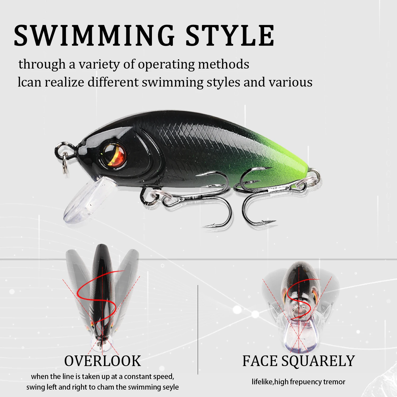 1Pc Japan Hot Model Floating Minnow Fishing Lures 5cm 4.5g Jerkbait Bass Pike Carkbait Wobblers Swimbait Professional Bait