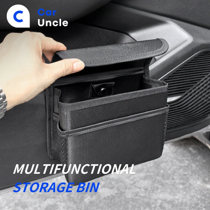 Car Suspension Multi-functional Storage Box Automobile Seat Back Storage Bag Trash Can Waterproof Oxford Cloth Car Organizer