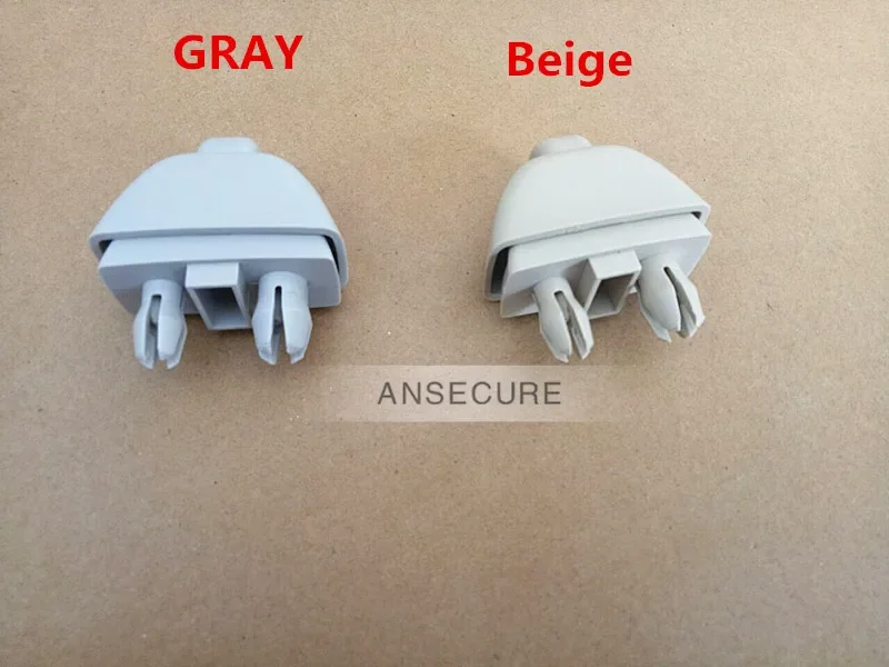 Gray beige Sun Visor Hook Clip For Audi A6 C6 A7 A8  4F0857561  4F0 857 561