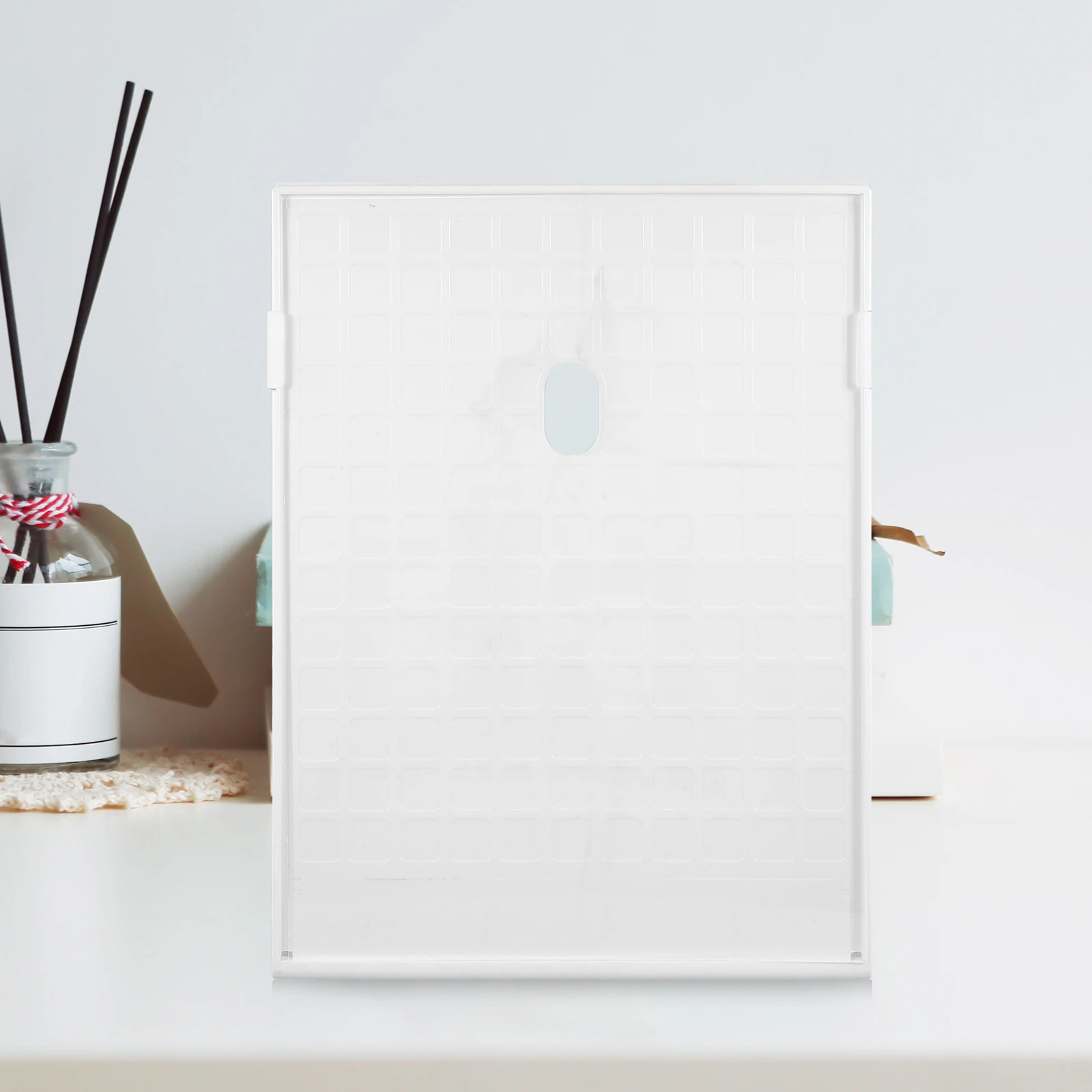 

L Shaped Table Card Acrylic Sign Holder Small Display Stands Slanted Holders Desk Menu Brochure Business Paper Stand