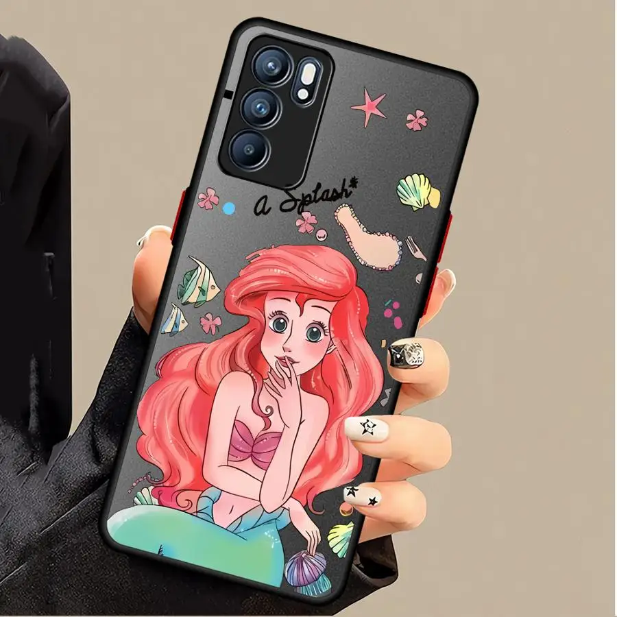 Disney Princess Black Edge Shell Hülle für Xiaomi Redmi 13C K40 Pro 9C A2+ 10C 9T 14C 10A A1+ 12C 9A A4