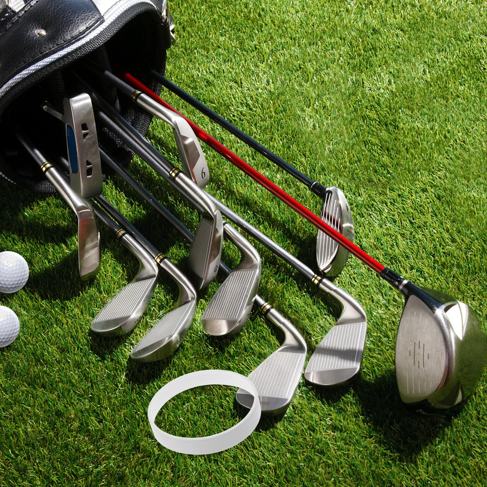 

1 Pair Hole Cup Ring Plastic Putting Practice Hole For Golf Courses Practice Areas Easy Install Golf Training Aid Putting Green