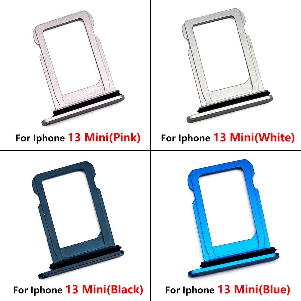 SIM Card Slot SD Card Tray Holder Adapter For Iphone 13 Iphone 13 Mini Phone SD Holder Card Tray With Tools