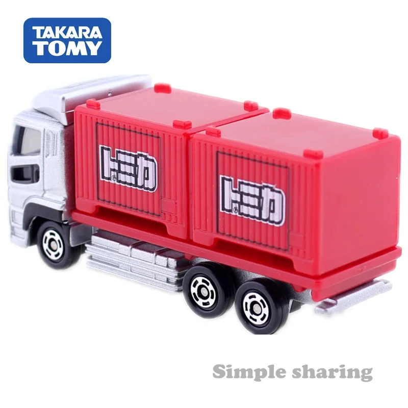 Takara Tomy Tomica No.85 Mitsubishi Fuso Super Great Diecast Car Toy Truck Model Kit da collezione Divertenti burattini magici