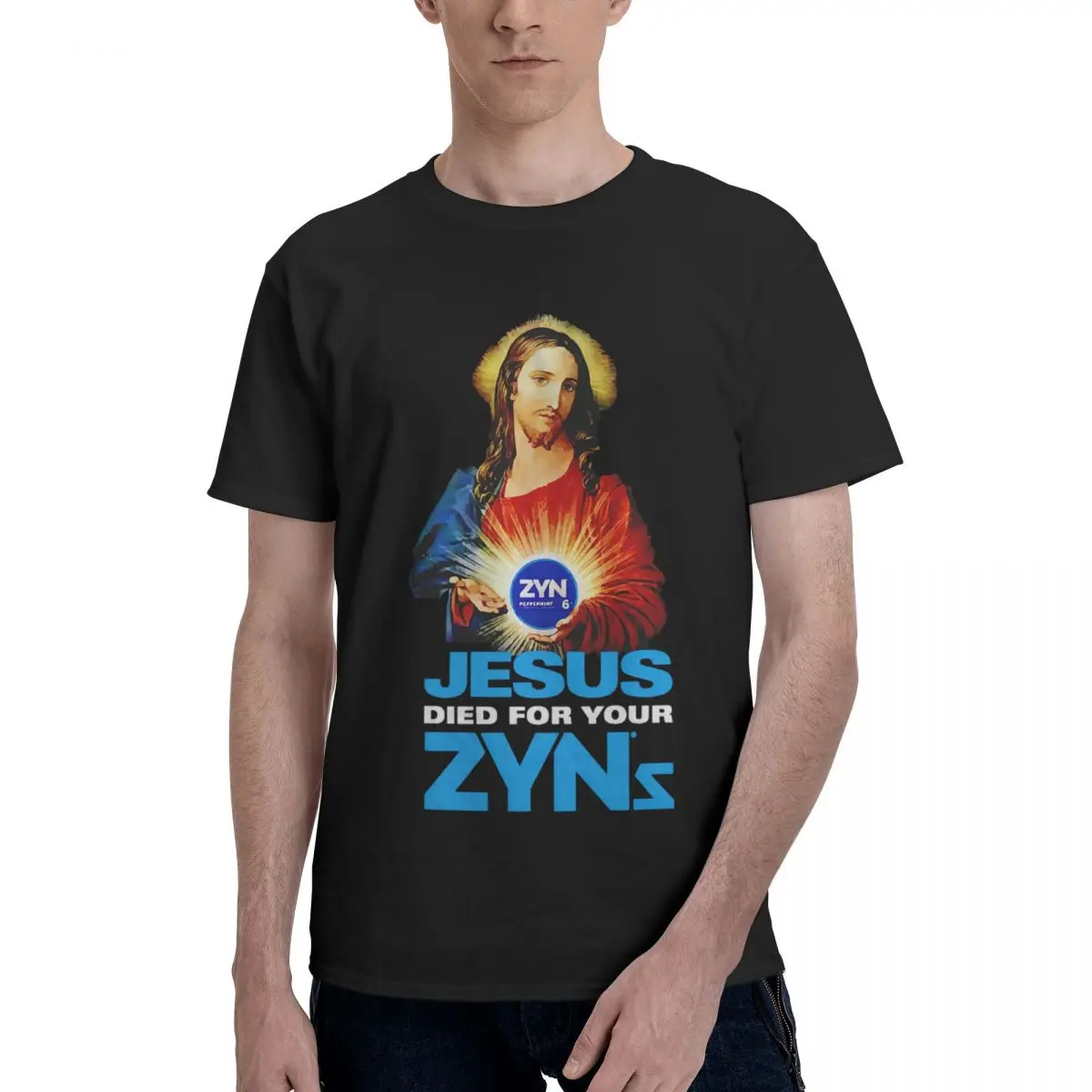 

Je5us Died For Your Zyns 100% Cotton Casual Breathable Confortable Totoro Funny T-Shirt For Men Clothes Men