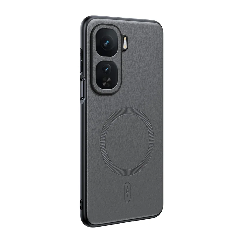 Für VIVO IQOO Neo 10 Pro Plus: Magnetische Schutzhülle aus Leder, Anti-Fingerabdruck, rutschfest, aus PC+TPU. – Detail 1