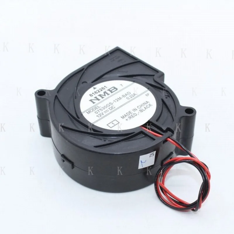 

C FOR NMB 07530GS-12M-BDA 7530 12V 7cm silent turbo cooling fan