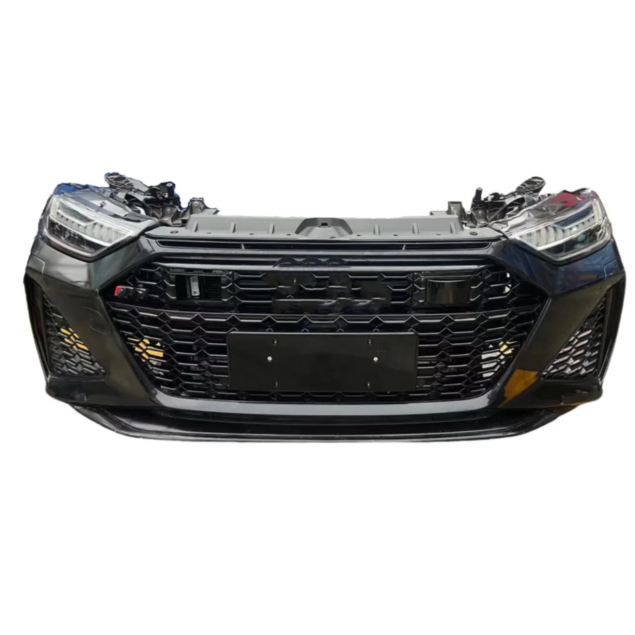 for  20-24 RS7 front bumper car front body kit A7C8 front nozzle mudguard, grille assembly fan condenser and other body kits