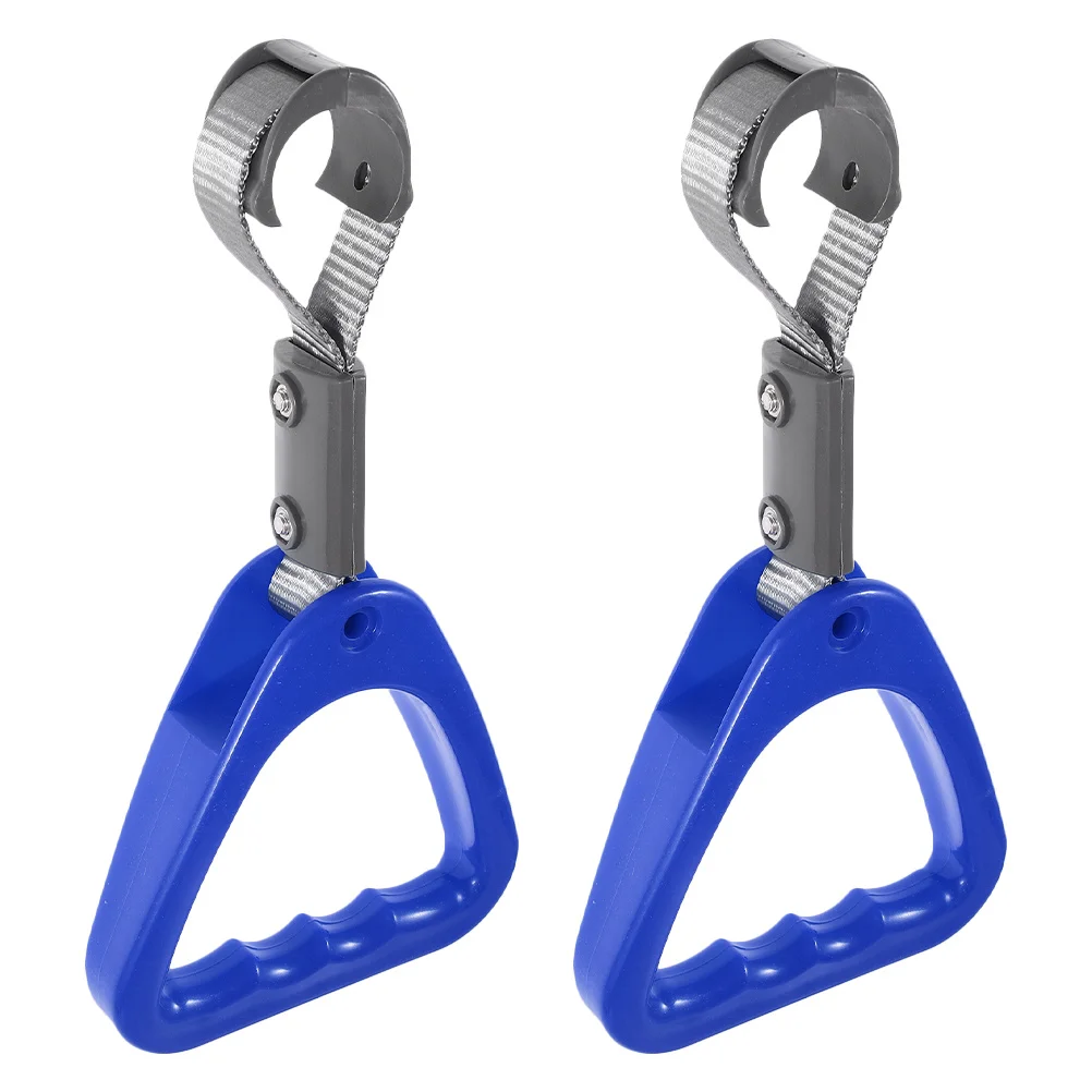 

2pcs Bus Handle Ring For Subway Train Car Safety Assist Grip Comfortable Support Strap Adjustable Vehicle Elderly