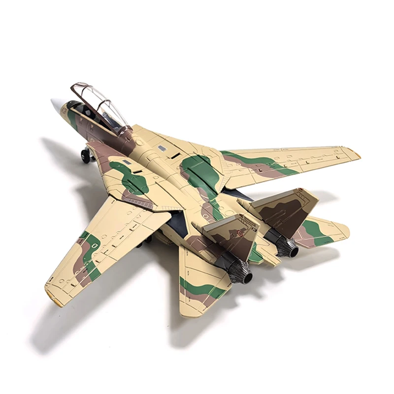 Simulationsmodell F-14 AH-64 A10 F35 F22 F-18 Super Hornet Kampfjet Druckguss-Flugzeug Bausatz Plastikmodell als Kreatives Geschenk – Detail 10