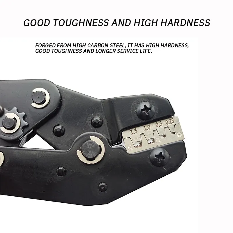 SN58B Crimping Pliers Crimping Wire Ferrule Serrated Ratchet Crimping Kit Wire Terminal Crimper Connector Pliers 1PC