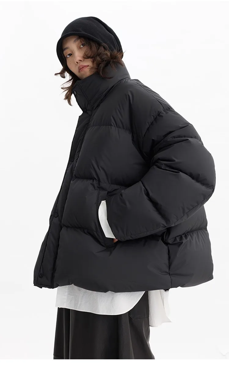Women's Thickened Cocoon-Shaped Down Jacket, 90% Duck Down, Warm, Loose, Versatile Coat, New Winter 2026 Model