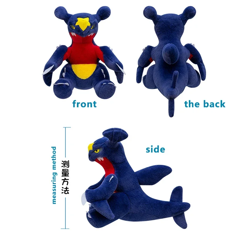 Pokemon 40/70 cm Garchomp Knuffels Anime Pop Cartoon Griknot Grote Pokémon Plushie Kawaii Gevuld Cadeau voor kinderen Verjaardag Kerstmis