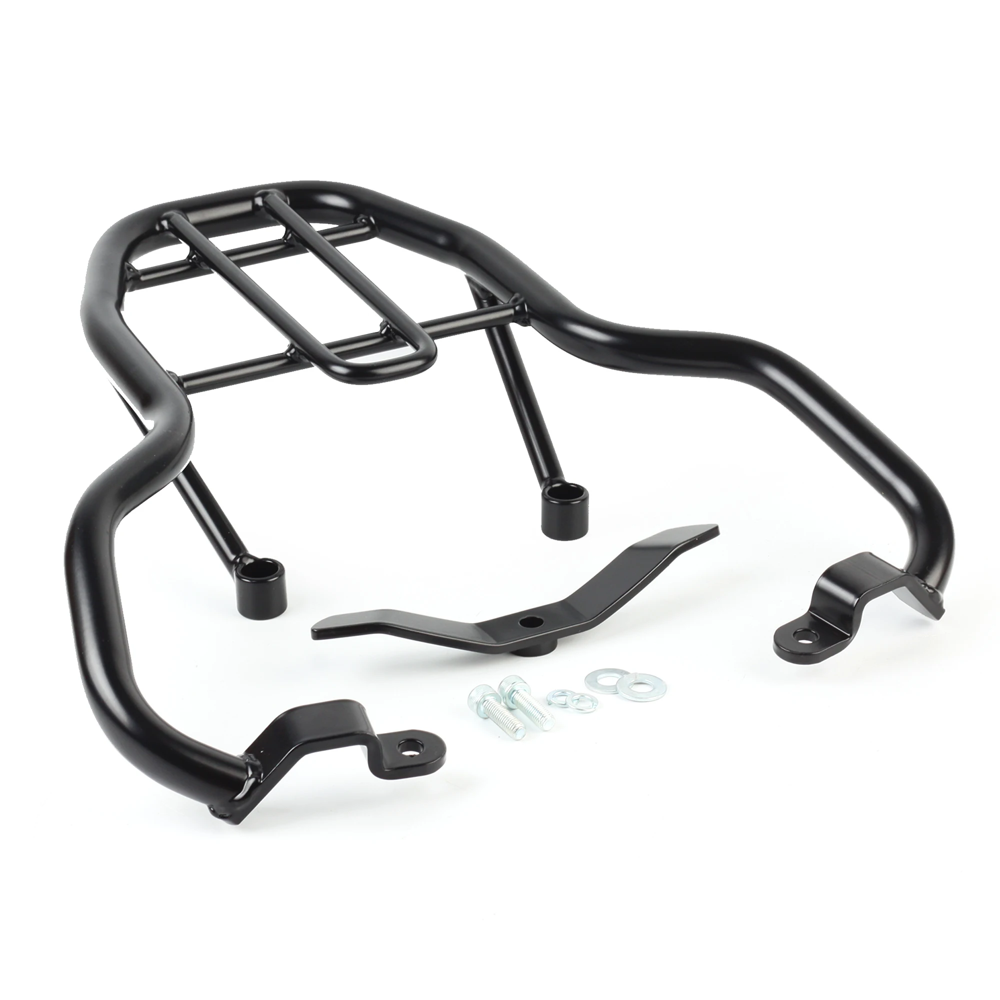 Motorcycle Accessories Aluminium Alloy LAMBRETTA X300 Rear Top Box Rack Luggage Bracket for LAMBRETTA X300