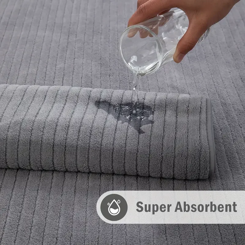 Набор больших банных полотенец размером 1/4 шт. — 35 x 70 дюймов. Очень большие банные простыни из микрофибры XL, банные полотенца класса для дома, семьи или подарка.